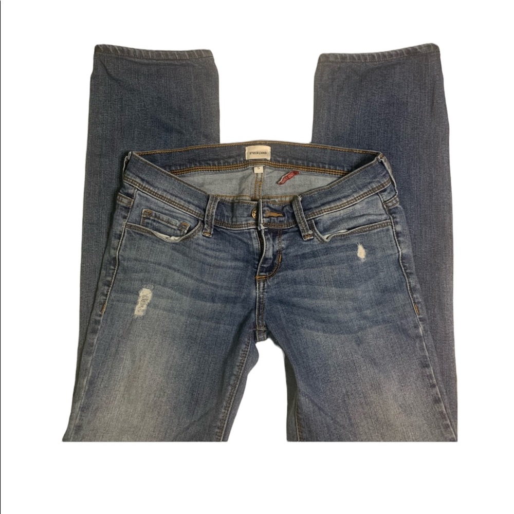 Sneak peek blue jeans boot cut